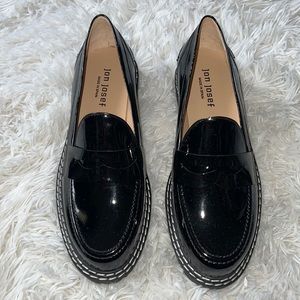 New Black Patent Penny Loafer
JON JOSEF Size 8 EU 38